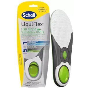 Scholl Plantillas Liquiflex Soporte Diario Hombre 1 Par (Talla 41-46,5)