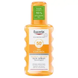 Eucerin Sun Protection Sensitive Protect Spray Solaire Transparent SPF50 200ml