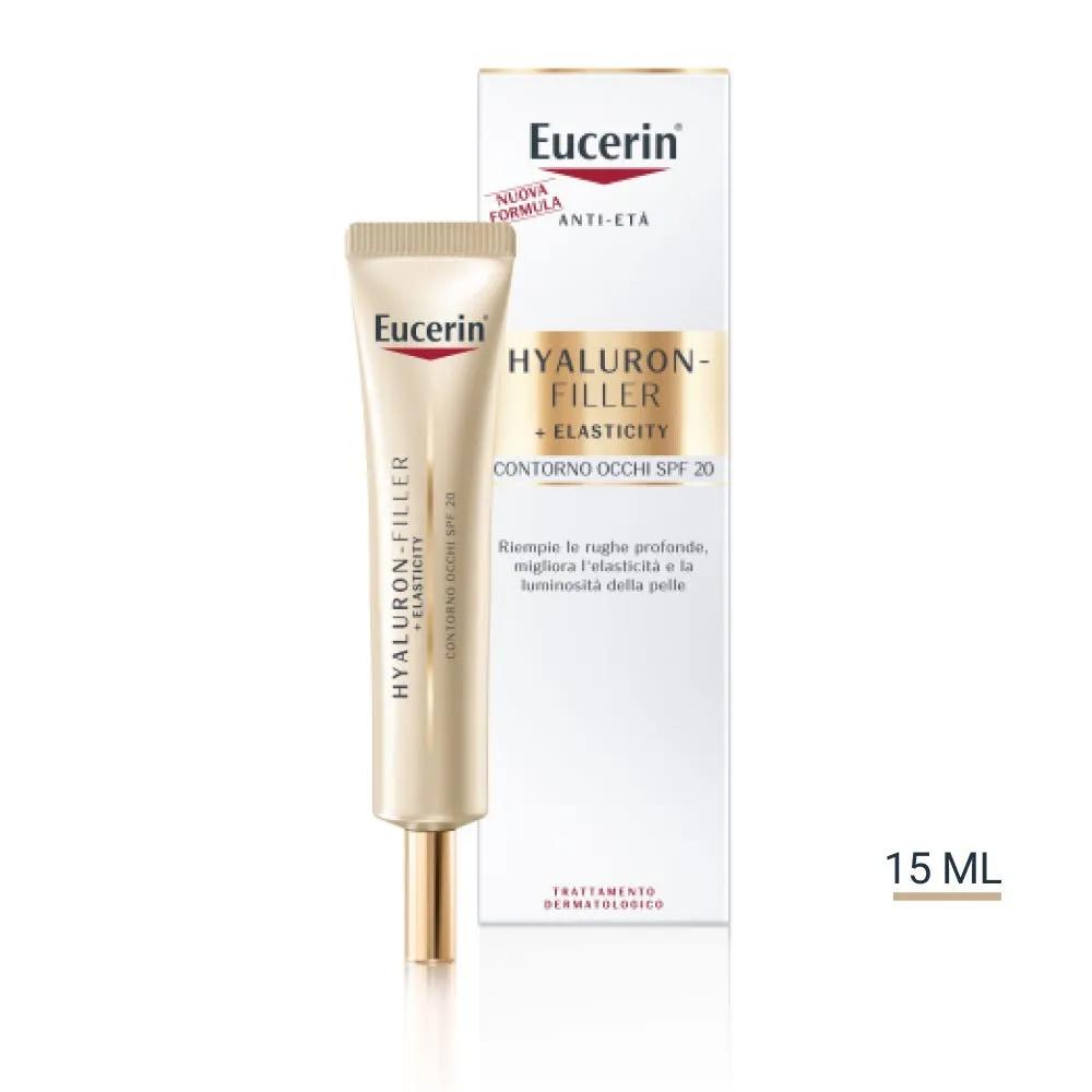 Eucerin Hyaluron-Filler+Elasticity Contorno Occhi Anti-età 15 ml