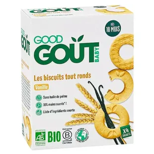 Good Goût Biscotti Rotondi Vaniglia dai 10mesi 80g