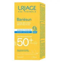 Uriage Bariésun Fluide Solaire Matifiant Visage SPF50+ 50ml