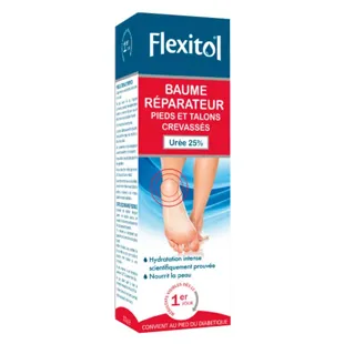 Flexitol Balsamo Riparatore 25% Urea Piedi e Talloni Screpolati 112g