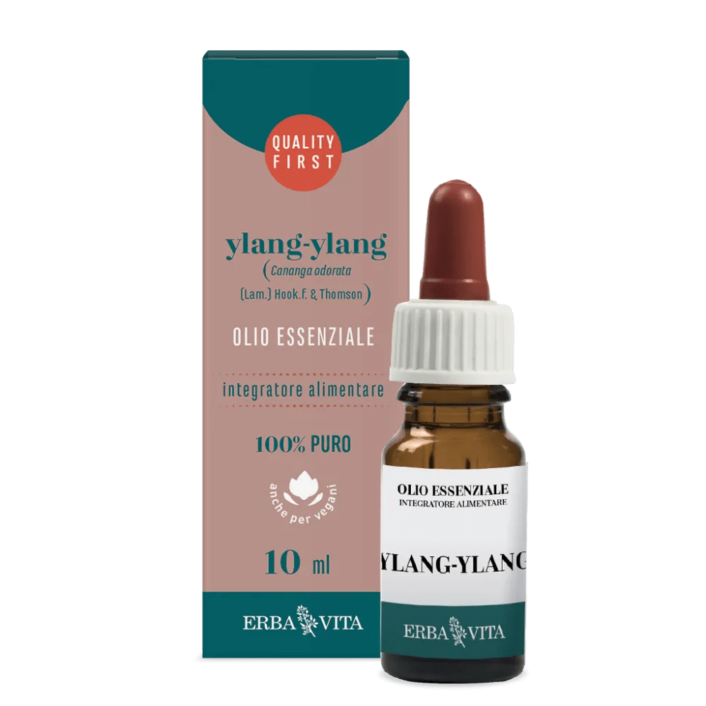 Erba Vita Olio Essenziale Ylang Ylang Integratore Fluidificante 10 ml