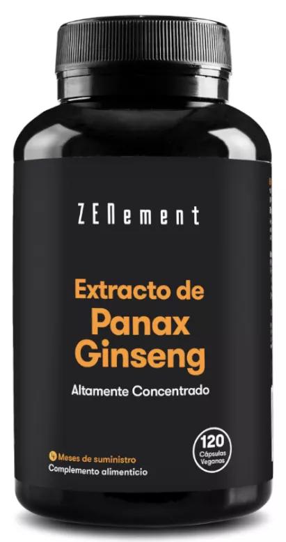 ZENement Panax Ginseng Extract 120 Capsules