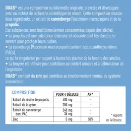 Granions Duab Propolis Canneberge Zinc 60 gélules