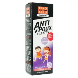 Cinq sur Cinq Lotion Anti-Poux et Lentes 100ml