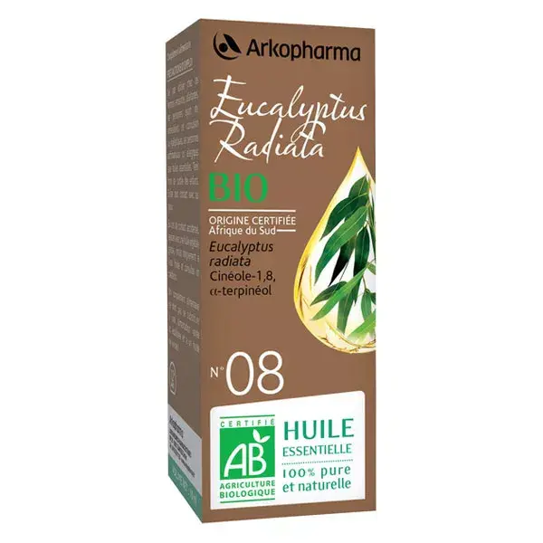 Arko Essentiel Huile Essentielle Bio Eucalyptus Radiata N°8 10ml
