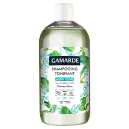 Gamarde Capillaire Shampoing Tonifiant Menthe Poivrée Bio 500ml