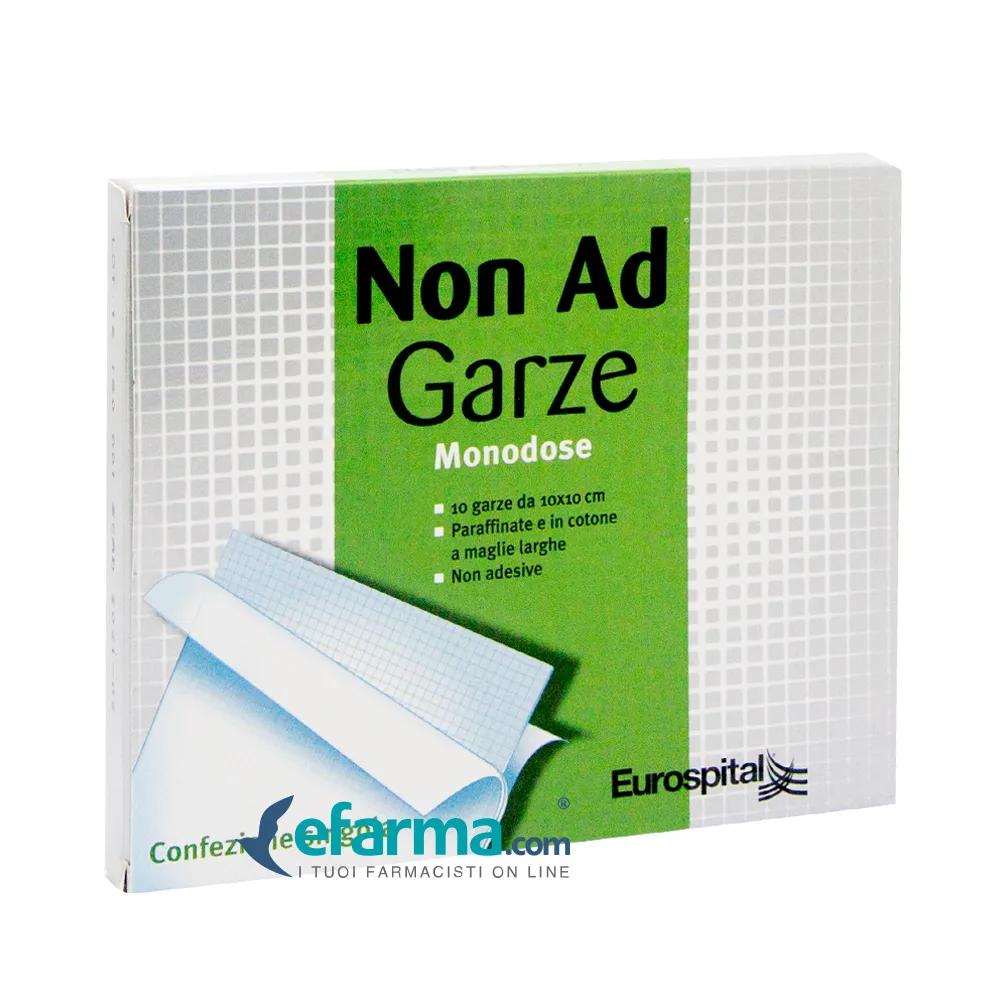 Non Ad Garze Monodose 10 Garze in Cotone 10x10 cm