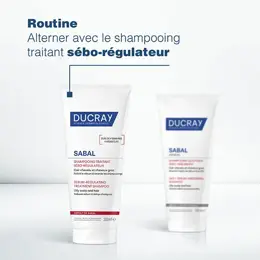 Ducray Shampooing quotidien sébo-absorbant - 200ml