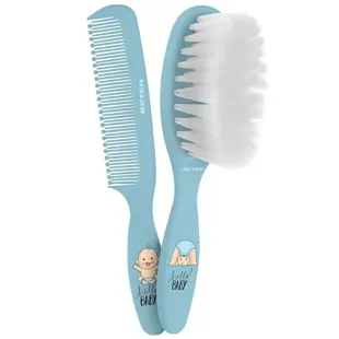 Beter Set de Peine y Cepillo para Bebé Azul
