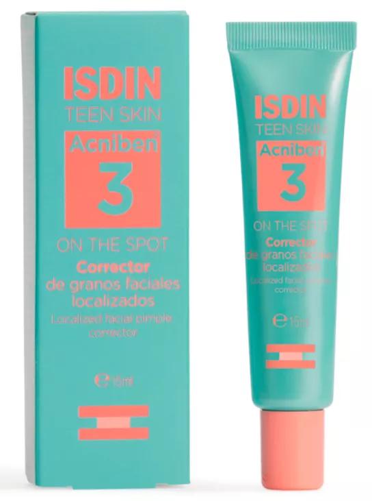 Acniben Gesichtsglanz- und Pickelkorrektor Isdin 15ml