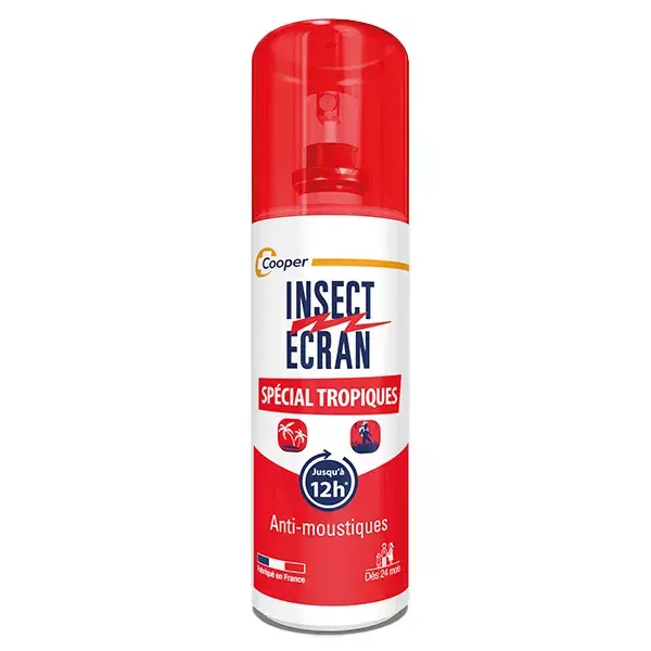 Insect Ecran Anti-Moustiques Spray Spécial Tropiques 75ml