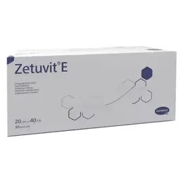 Hartmann Zetuvit-E Pansement Absorbant Américain Non Stérile avec Dos Hydrophobe 20 x 40cm 30 unités