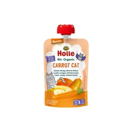 Holle Gourde Carotte Mangue Banane Poire Bio +6m 100g