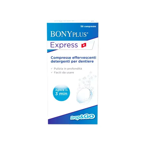 Bonyplus Express Nettoyants Appareil Dentaire 56 comprimés effervescents
