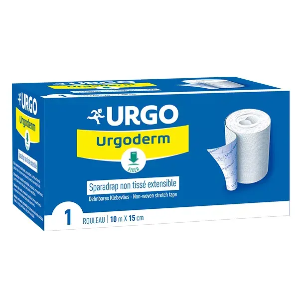 Urgo Medical Urgoderm Non-Woven Extensible Plasters Roll 10m x 15cm