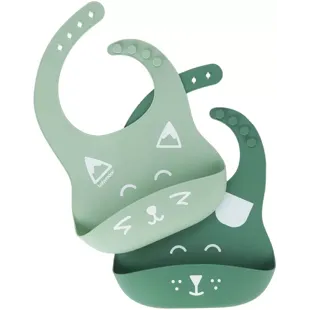 Babymoov BIBISY Baberos Silicona +0m 2 uds