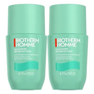 Biotherm Homme Aquapower Deodorante Roll-On Extra Freshness 2 x 75ml