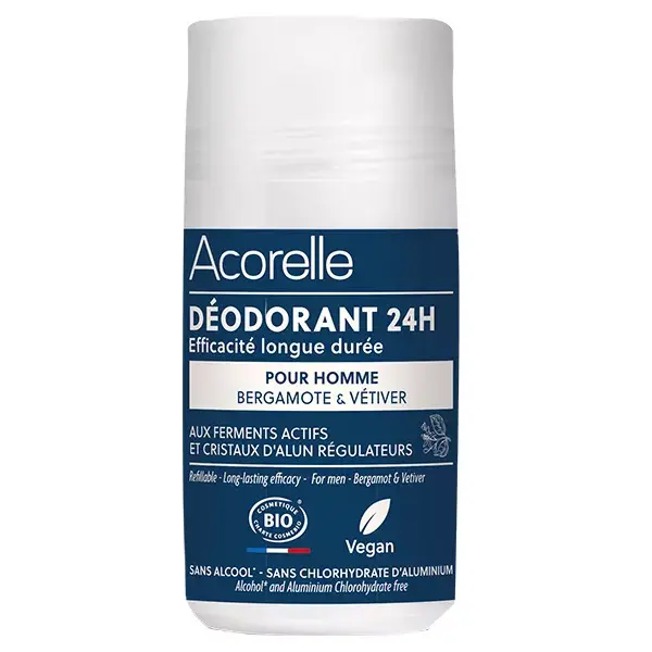 Acorelle 24h roll-on deodorant for men 50ml