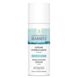 Laboratoires de Biarritz Soins Hydra-protect+ Crème Hydratante Visage Bio 50ml