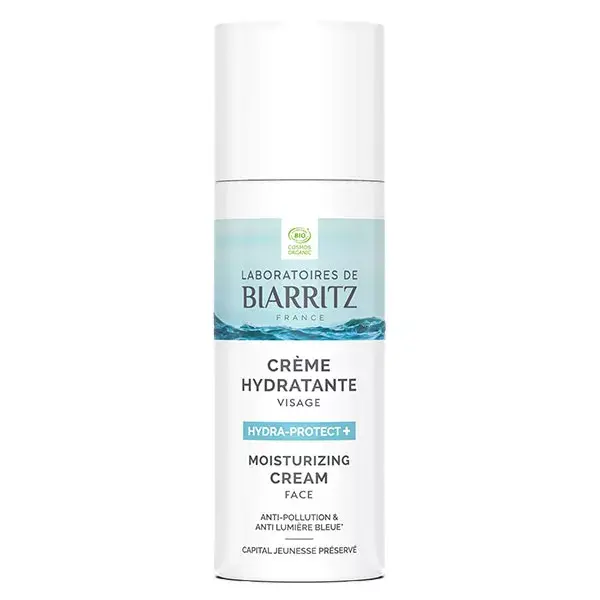 Laboratoires de Biarritz Soins Hydra-protect+ Organic Moisturizing Facial Cream 50ml