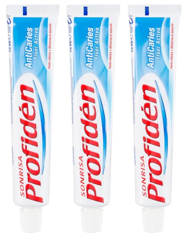 Colgate Profiden Antikaries Zahnpasta 3x75 ml