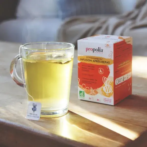 Propolia Infusion Après-repas Bio Lot de 2 x 20 sachets