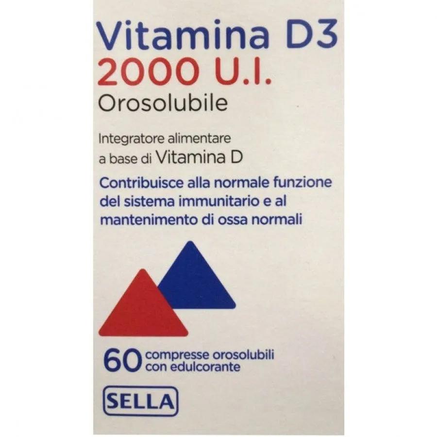 Vitamina D3 2000ui Orosolubile 60 Compresse