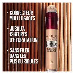 Maybelline New York Instant Anti-Âge L'Effaceur Correcteur N°01 Beige Rosé 6,8ml