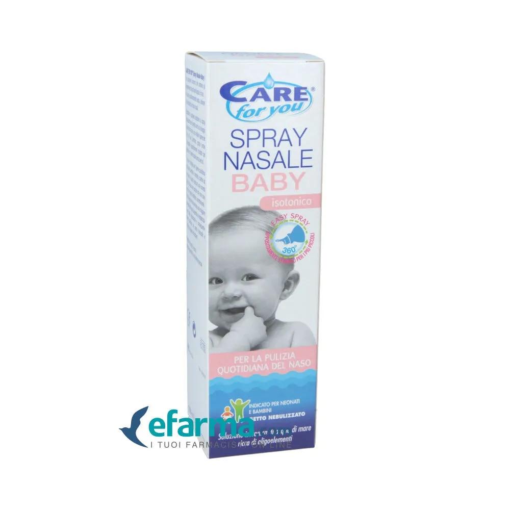 Care For You Spray Nasale Baby Isotonico con Acqua di Mare 100 ml