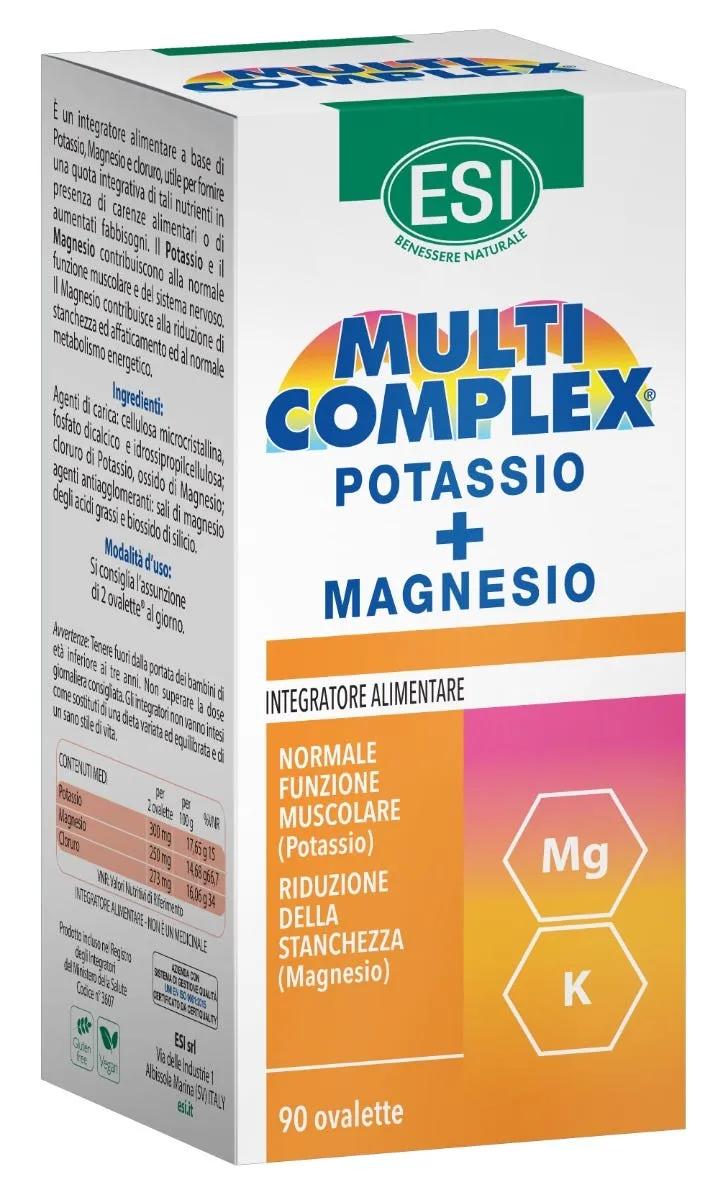 ESI Multicomplex Integratore Potassio Magnesio 90 Ovalette