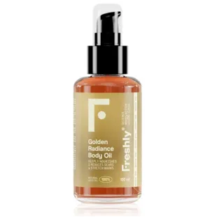 Freshly Cosmetics Huile Corporelle Éclat Doré 100 ml