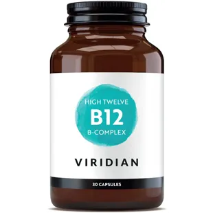 High Twelve Vitamin B12 B-Complex Viridian 30 Capsules