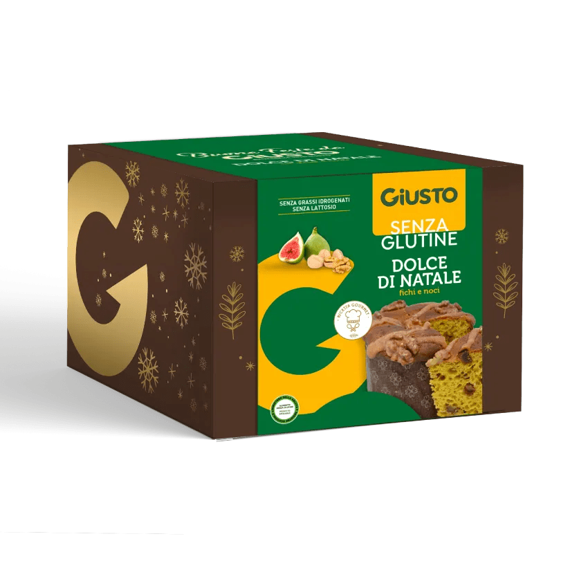 Giusto Panettone Fichi E Noci Senza Glutine 600G