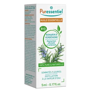 Olio essenziale di rosmarino e verbenone biologico Puressentiel 5 ml