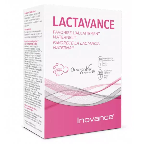 Inovance Lactavance 30 comprimés + 30 capsules