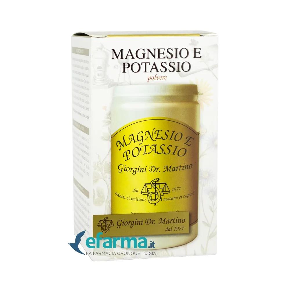 Dr. Giorgini Magnesio e Potassio Polvere Integratore Contro Stanchezza e Affaticamento 180 g