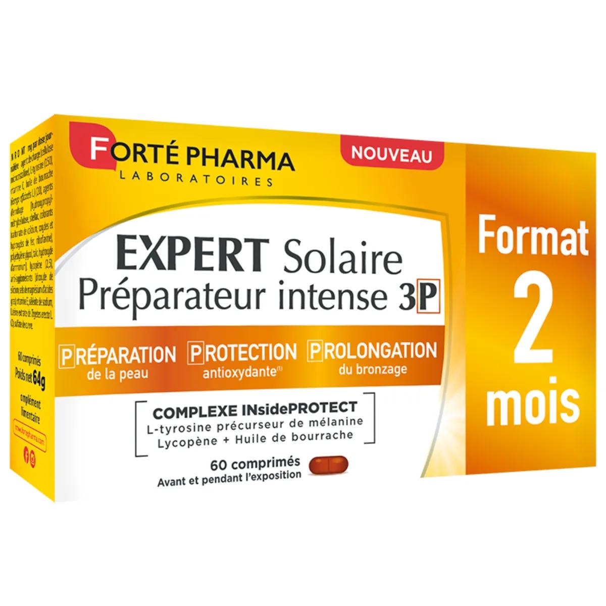 Forté Pharma Expert Solaire Préparateur Intense 3P Sélénium Cuivre 60 comprimidos