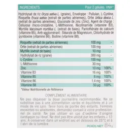 Jaldes Silettum Boost Croissance et Résistance Lot de 3 x 60 gélules