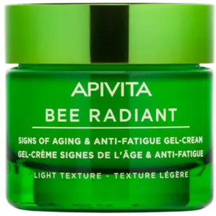Apivita abeille rayonnante avec extrait de propolis texture légère combinaison peau et graisse 50ml