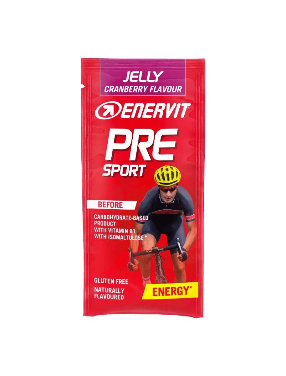 Enervit Pre Sport Mirtillo Rosso Integratore Energetico 1 Bustina Gelatina 45 g