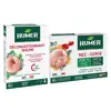 Humer Décongestionnant Rhume Spray Nasal 20ml + Nez et Gorge Jour et Nuit 15 comprimés