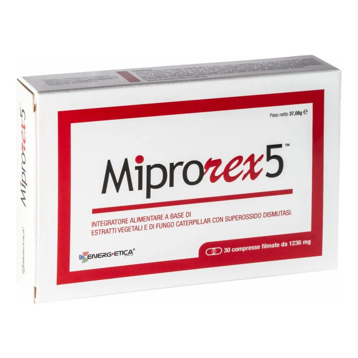 Miprorex 5 Integratore Benessere Vie Urinarie 30 Compresse