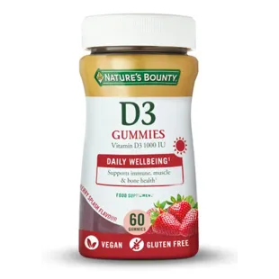 Nature's Bounty Vitamin D3 - 60 Gummies