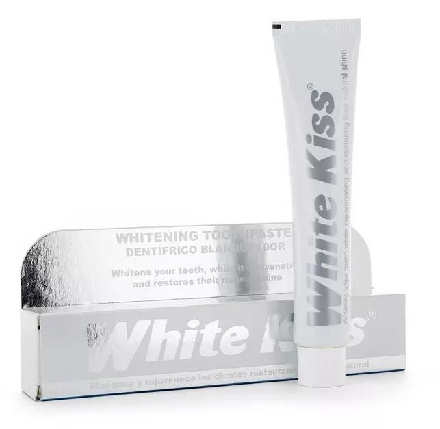 White Kiss Dentífrico Blanqueador de ultima generación 50 ml