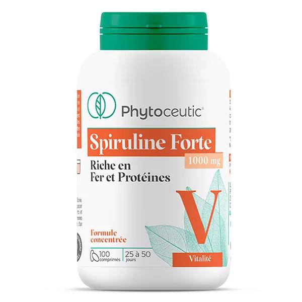 Phytoceutic Spiruline Forte 1000mg 100 comprimés