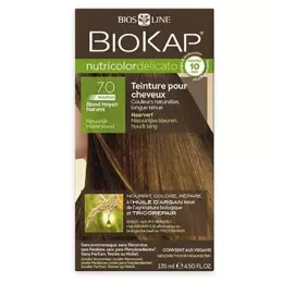 Biokap Nutricolor Delicato Rapid Teinture pour Cheveux 7.0 Blond Moyen Naturel 135ml