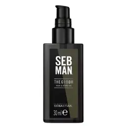 Sebastian Professional The Groom Huile Sublimatrice Cheveux et Barbe 30ml