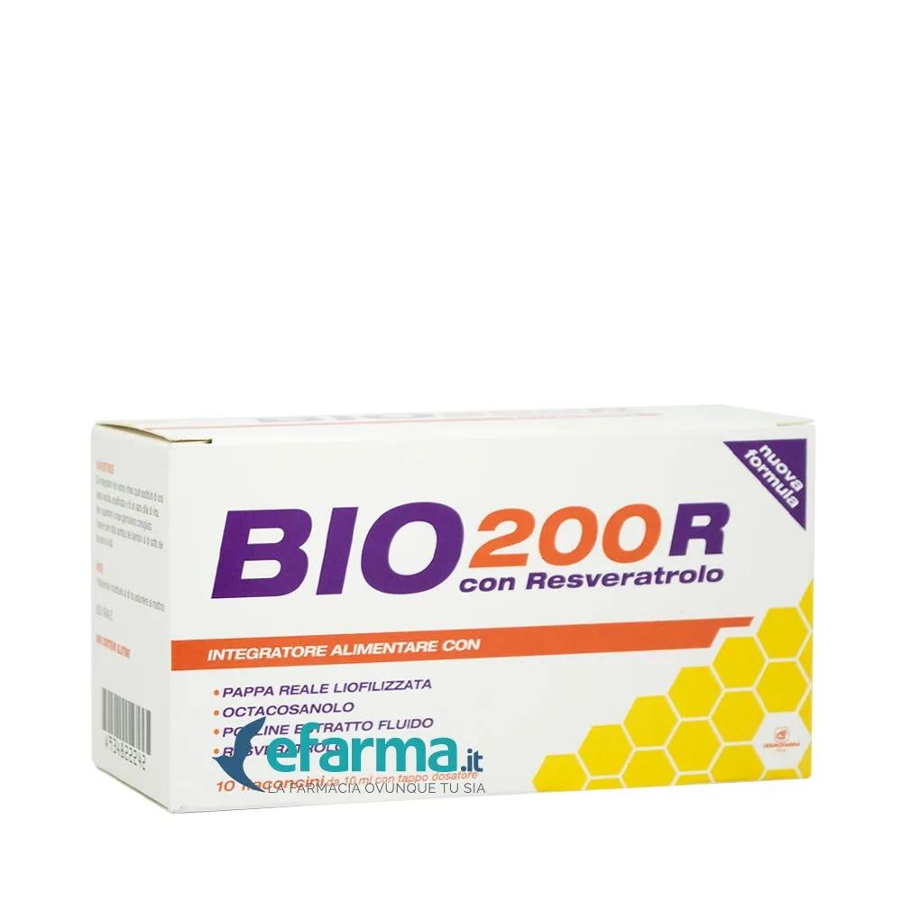 Bio 200R Integratore Naturale Pappa Reale 10 Flaconcini